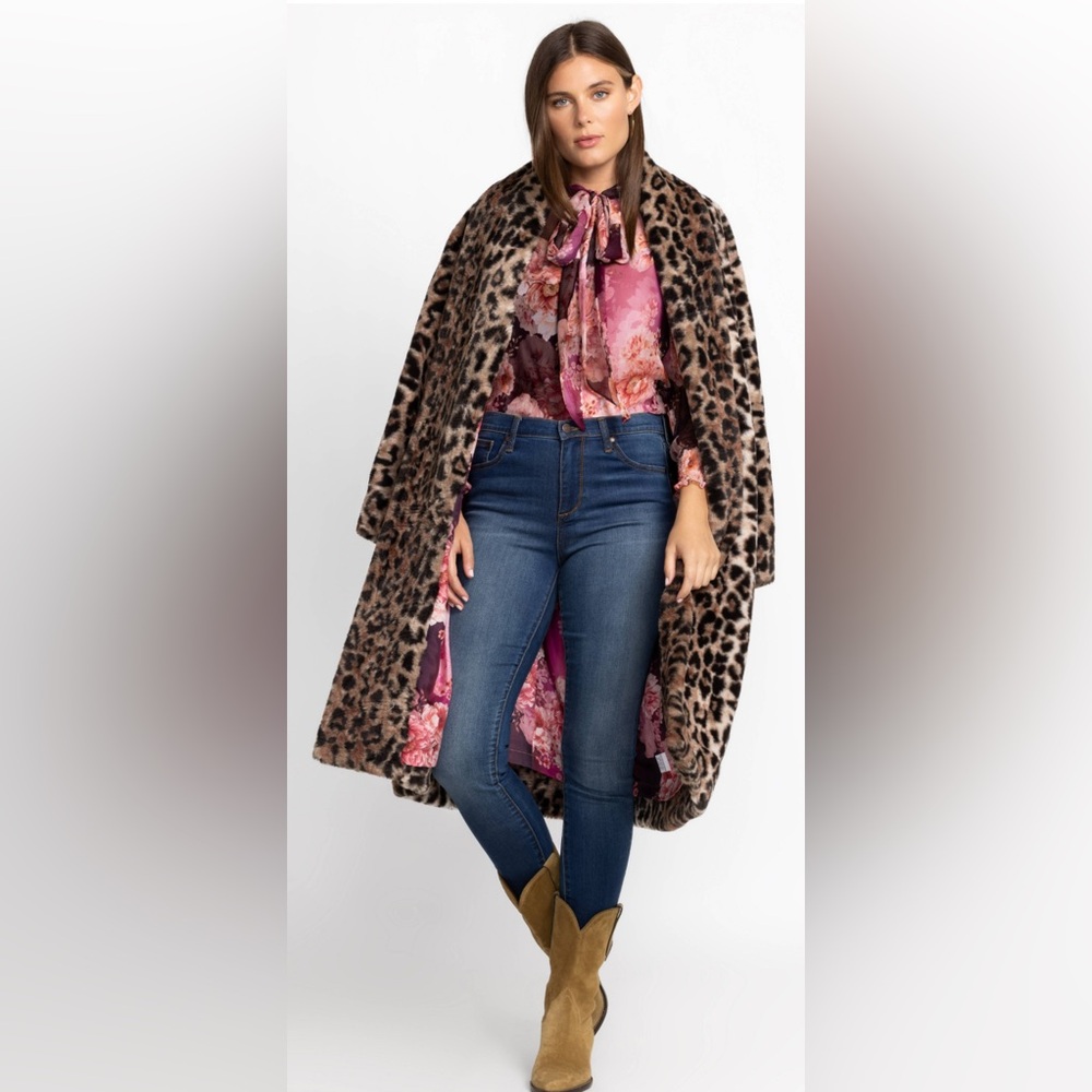 NFS* I'm in search of this coat. Johnny Was Leopard Coat. Size XS. NFS only ISO